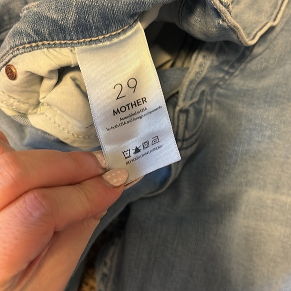 MOTHER Light Blue Tomcat Skimp Jeans - Picture 3 of 6